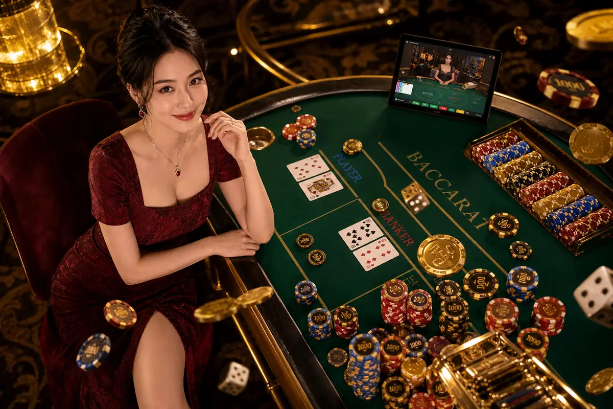 inakmega Casino meja baccarat langsung