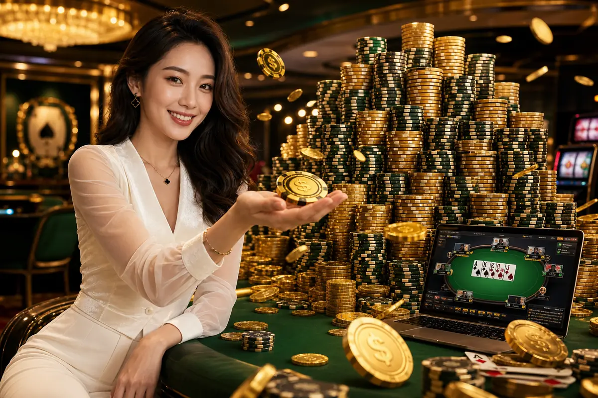 inakmega Casino antara muka permainan langsung
